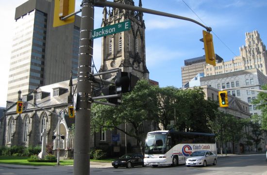 Jackson Street in Hamilton, ON