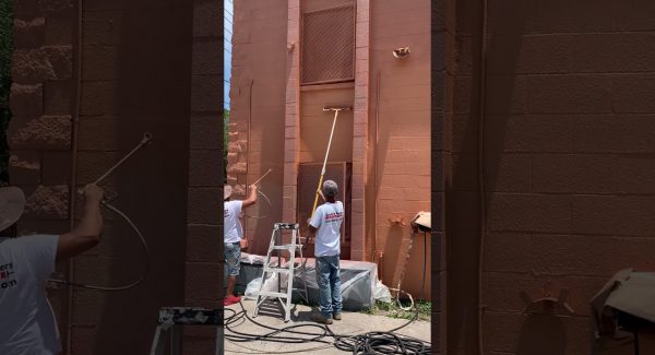 Our Painters in Action