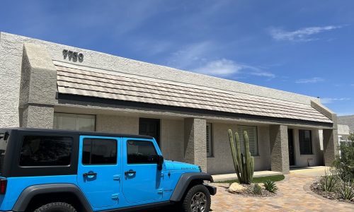 Newly Painted Office Front