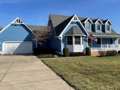 after exterior house painting in beavercreek oh