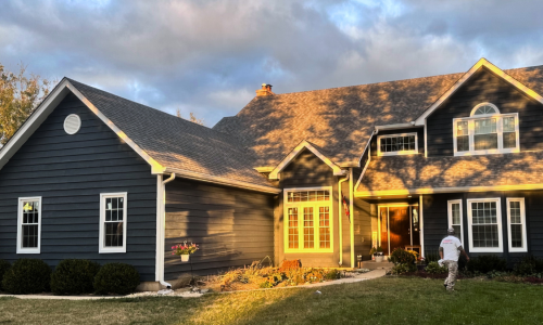 Completed Navy Exterior