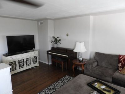 Interior living room house painting by CertaPro painters in Spring Valley, CA