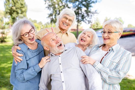 senior home residents