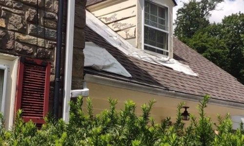 Siding Repair - Before