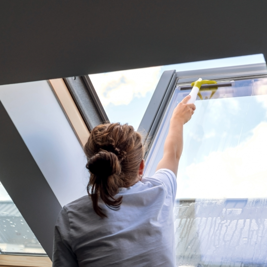 Cleaning Skylights