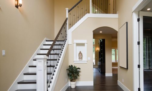 Interior Painters painted foyer