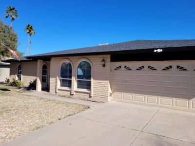 Residential Exterior | Brick & Garage Painting Project
