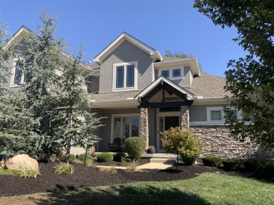 whole house exterior painting project in lenexa ks