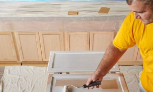 painted cabinet
