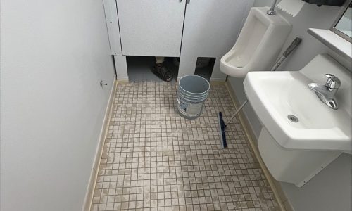Epoxy Flooring Bathroom (Before)