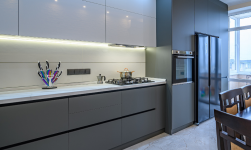 Grey Kitchen Cabinets