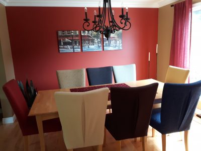 Interior dining room painting by CertaPro house painters in Hamilton, ON