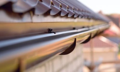 Eavestrough painting services