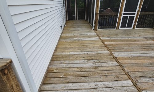 Exterior Deck Before