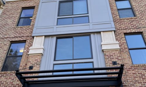 Stucco Exterior Painted Light Gray