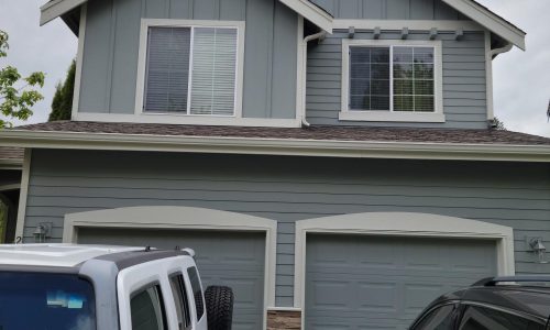 Final Result Wood Siding Project