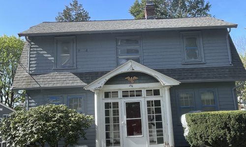 Front Exterior - During