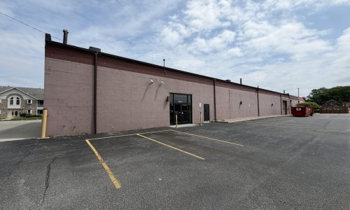 Commercial Facade Before Painting