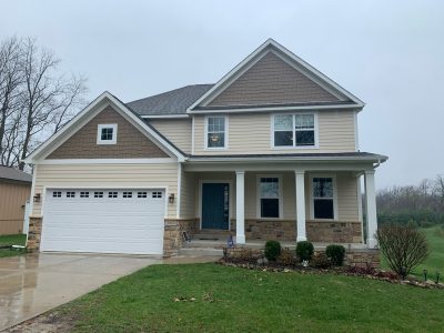 Repainted Home Exterior in Northwest Indiana