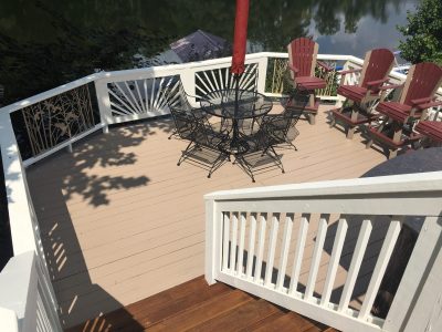 deck staining