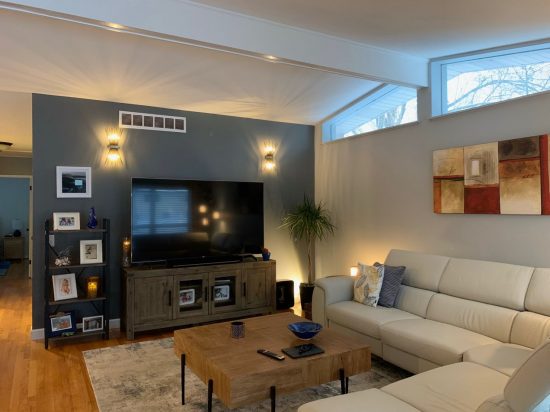 accent wall