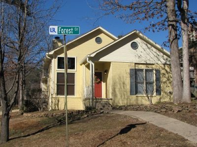 Exterior painting by CertaPro house painters in Little Rock, AR