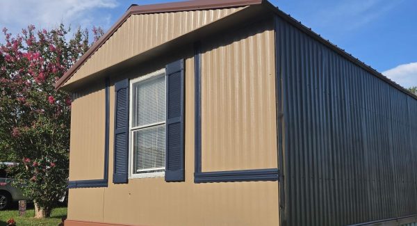Refreshed Exterior Mobile Home