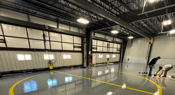 Helicopter Garage