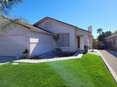Residential Exterior | Stucco & Garage Painting Project