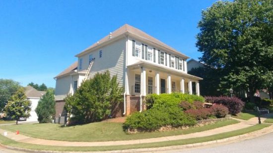 Repainted exterior in Chamblee