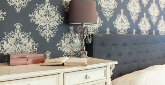 Wallpaper removal and installation services.