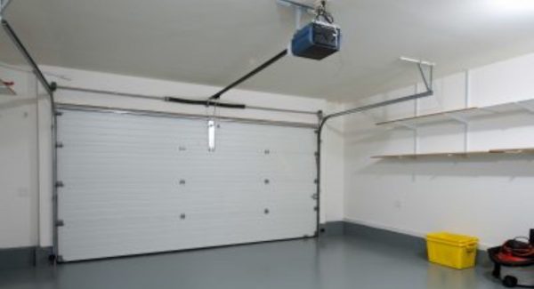 Epoxy garage floor