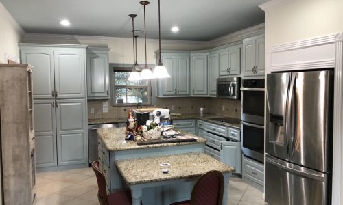 Cabinet Repainting