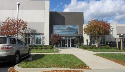 Final Result of religious facility repainted black, gray, and white