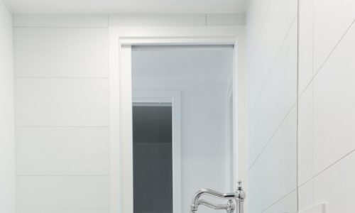 white bathroom