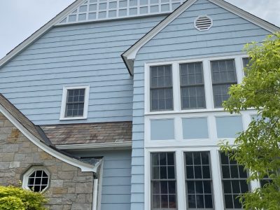 blue home