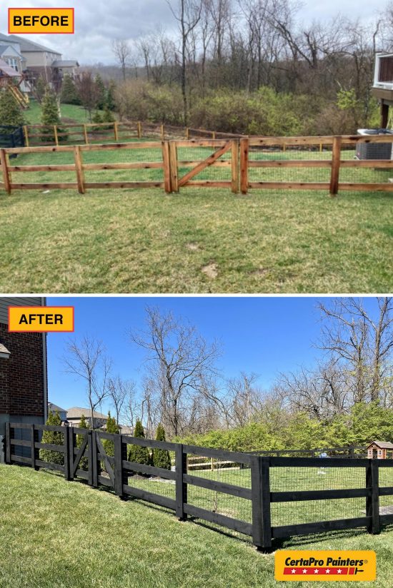 fence stain