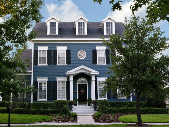 colonial style home