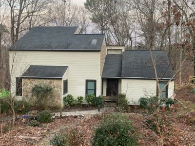 repainted exterior of home in marietta georgia