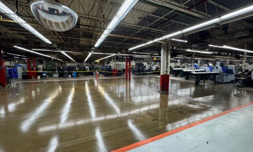 Refreshed Manufacturing Floor
