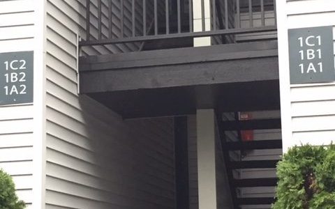 Stairwell Painting in Apartment