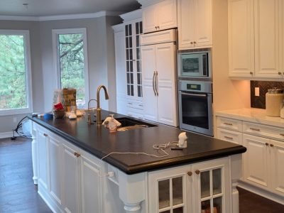 painted home kitchen