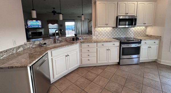 Photo of Painted Interior Kitchen Cabinet
