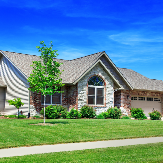 brick home