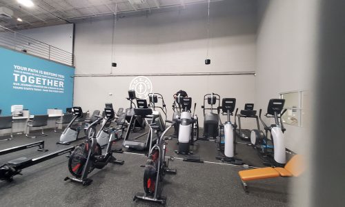Gym Interior Painting