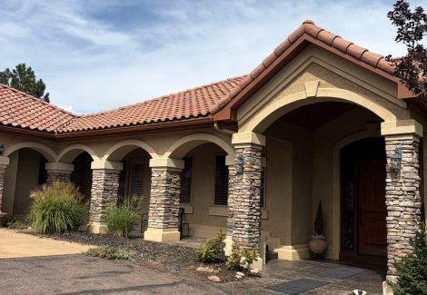 Beautiful Broadmoor Stucco Project in Colorado Springs