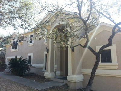 Tan Stucco Exterior