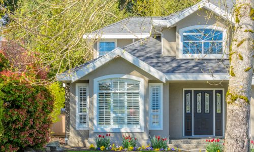 Beige Stucco Exterior