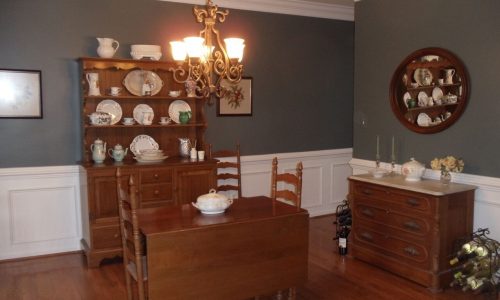 Interior Painting of Dining Room
