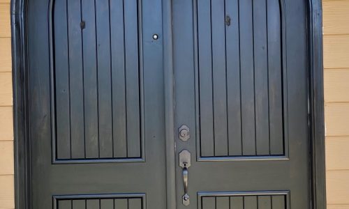Refinished Front Door